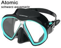 Tauchmaske die für eine optische Verglasung sehr gut geeignet sind