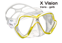 Tauchmaske die für eine optische Verglasung sehr gut geeignet sind